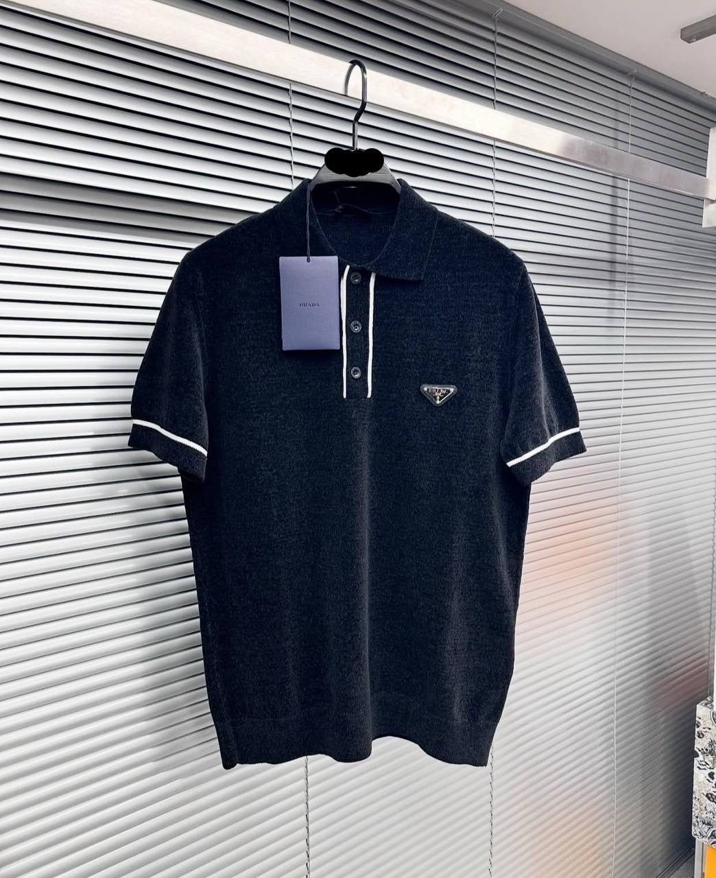PRADA POLO T-SHIRT 0562 TERRY CLOTH