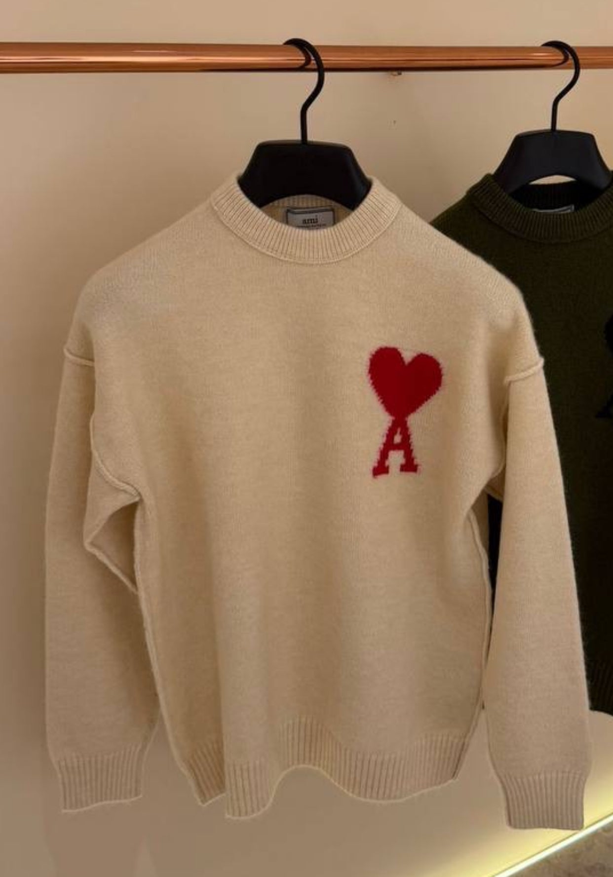 AMI PARIS SWEATER 0321 KNITTED